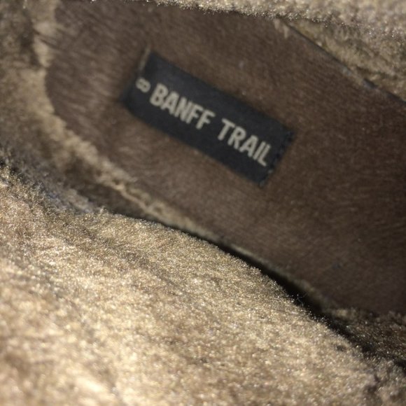 Banff Trail Boots Women's Size 8 Cognac Faux Fur Lining Waterproof - Picture 6 of 8